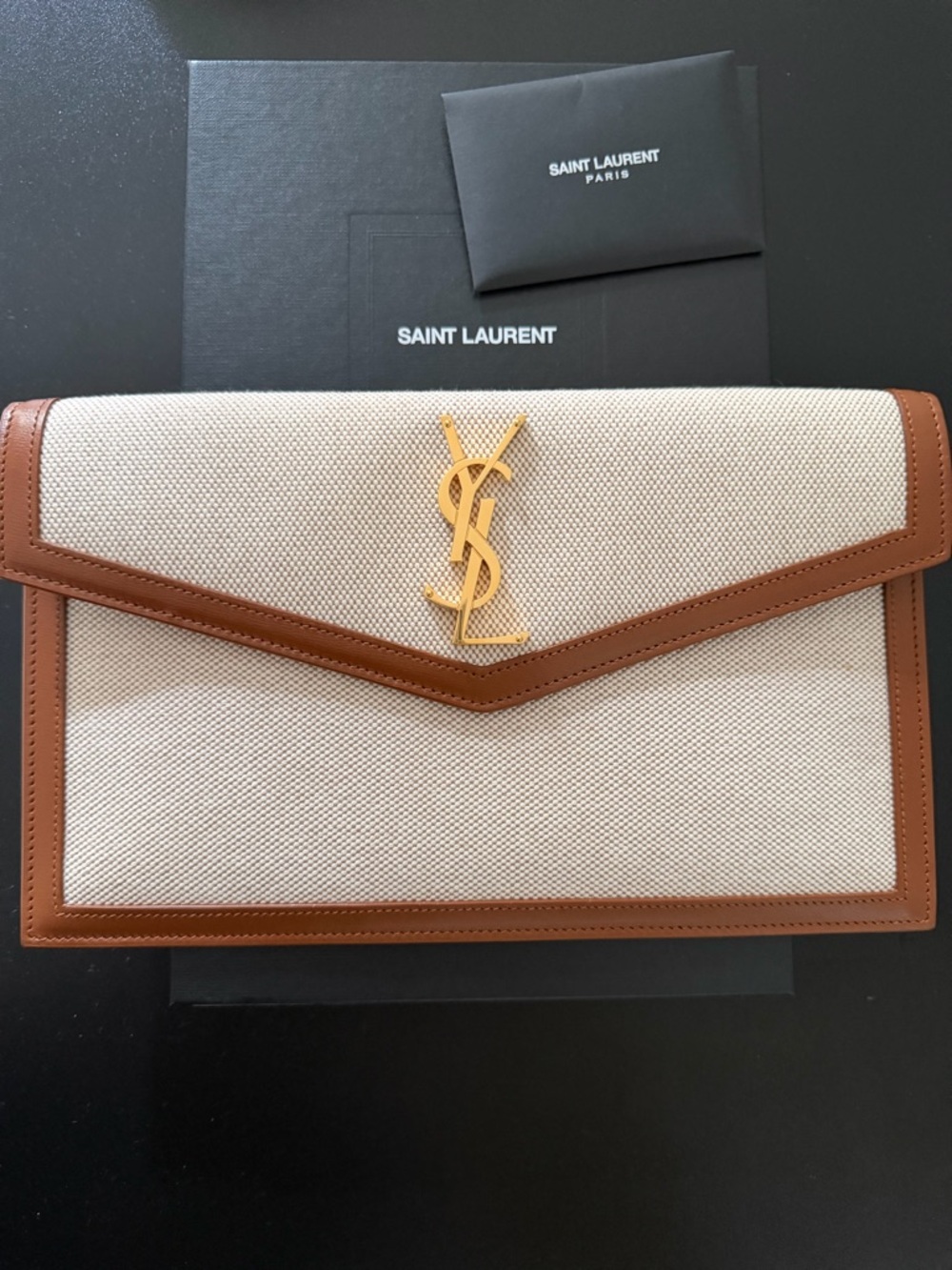 Yves Saint Laurent Uptown Envelope Clutch